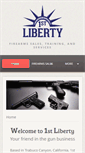 Mobile Screenshot of 1stliberty.us